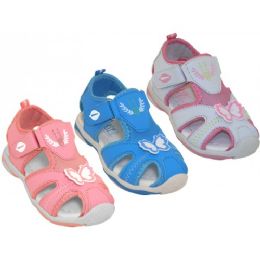 24 Wholesale Wholesale Toddler Velcro Sport Hiker Sandals
