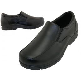 24 Wholesale Boy's Slip On Dress Shoes And School Shoe