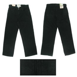 12 Pieces Boys 5pkt Denim Jeans W/ Back Embroidery Detail Size 10 Only - Boys Jeans & Pants