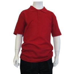 72 Pieces Boys School Polo Shirts - Boys T Shirts
