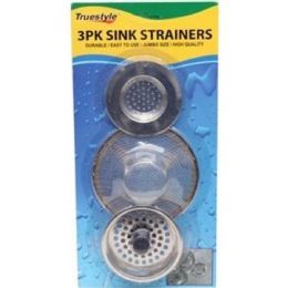 96 of 3 Piece Sink Strainers