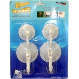 96 Wholesale 4piece Snap Hooks