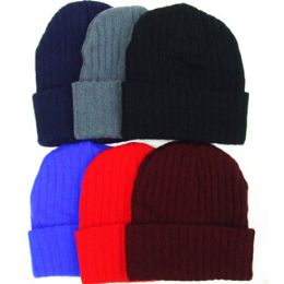 60 Wholesale Stripe Knit Pattern Ski Hat