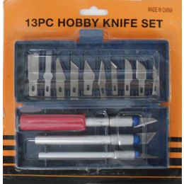 50 Wholesale 13 Piece Hobby Knife