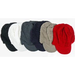36 Pieces Knit Cap W. Peck - Fashion Winter Hats