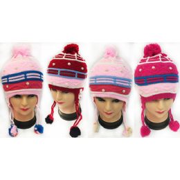 36 Wholesale Wholesale Knitted Girls Winter Hats