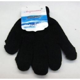 96 Pairs Kids Black Magic Glove - Kids Winter Gloves