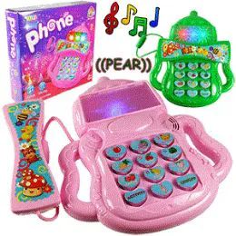 36 Pieces Play And Learn Phones W/ Sound. - Educational Toys