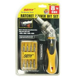 24 Pieces 8-IN-1 Ratchet Screwdriver Sets - Ratchets