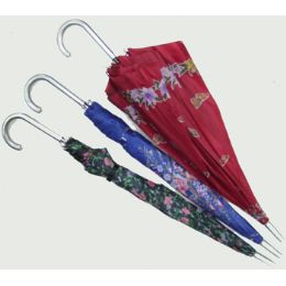 60 Wholesale Ladies Double Layer Umbrella Assorted Floral Print