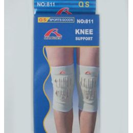 72 Wholesale 1 Pair White Knee Support