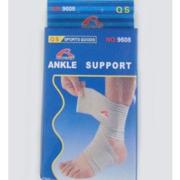 144 Wholesale Ankle Support Wrap 70cm Beige