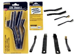 72 Wholesale 4 Pc Wire Cleaning Brush Set
