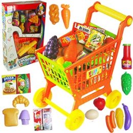 12 Wholesale 16 Piece Shopping Cart Play Sets