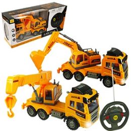 12 Wholesale Remote Control Construction Trucks With Lights.
