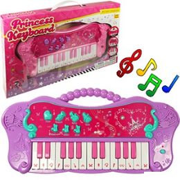 12 Pieces Princess Musical Keyboards. - Girls Toys