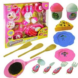 24 Wholesale 18 Piece Happy Playhouse Kitchen Play Sets.