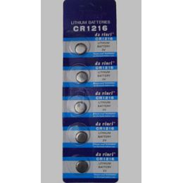 40 Pieces Cr1216 Batteries(5 Pc.) - Batteries