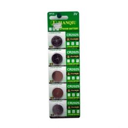 96 of 5 Piece 3 Volt Button Batteries