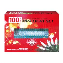 24 Pieces 100l Clear Light Tray ul - Christmas Decorations