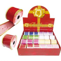 72 Pieces X"mas Gift Ribbon 2.8mmx3yd - Christmas Gift Bags and Boxes