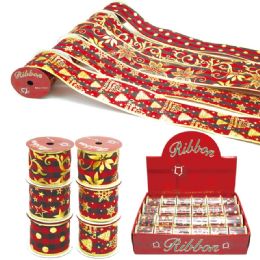 144 Pieces X'mas Gift Ribbon - Christmas Gift Bags and Boxes