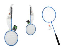 48 Bulk Badminton Rackets and Shuttlecock Set