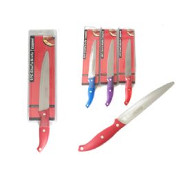 60 Wholesale Knife Carving 1pc 7.5" 3asst Color