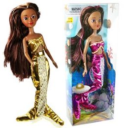 24 Pieces Ethnic Trendy's Mermaid Dolls - Dolls