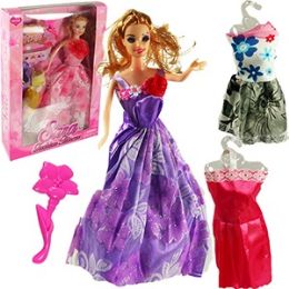 12 Wholesale Sara Fashion Princess Dolls.