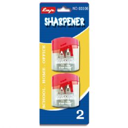 96 Pieces 2pc Sharpeners - Sharpeners