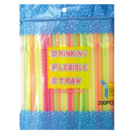 96 Wholesale 100pc Wrapped Straws