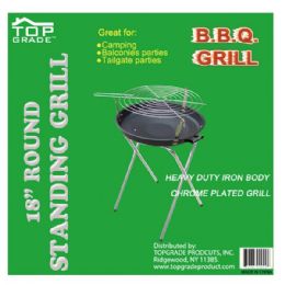 4 Wholesale 18" Standing Grill Folding