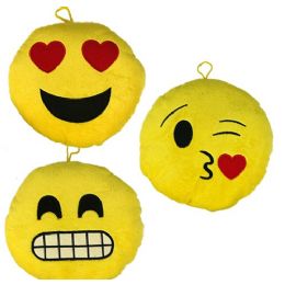 24 Wholesale Plush Emojis