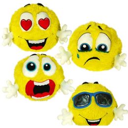 12 Wholesale Large Plush Emojis With Hands