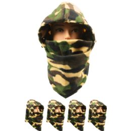 24 Bulk Camouflage Men Winter Hat