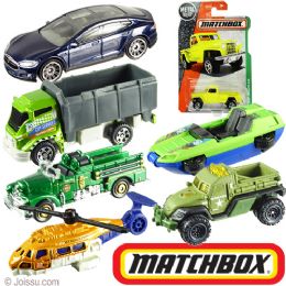 72 Pieces Mattel Matchbox Vehicles Assortments - Toy Sets