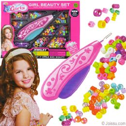 24 Pieces Special Girls Hair Beading Kits - Girls Toys
