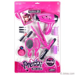 12 Pieces 12 Piece Play Beauty Sets W/ Lights & Sound - Girls Toys