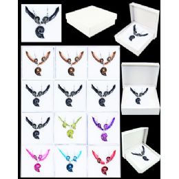 96 Pieces European Pendant In Assorted Color - Necklace Sets