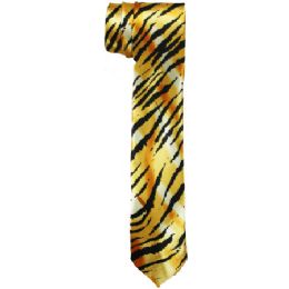 48 Pieces Men's Slim Animal Print Tie - Neckties