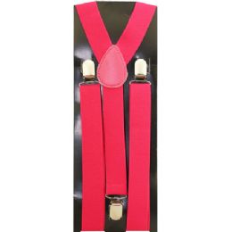 48 of Suspender In Solid Hot Pink