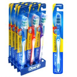 96 Units of OraL-B Shine Clean Toothbrush - Toothbrushes and Toothpaste