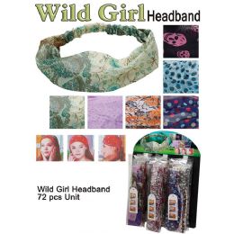 72 Wholesale Wild Girl Headband