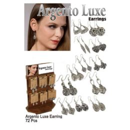 72 Pieces Argento Luxe Earrings - Earrings