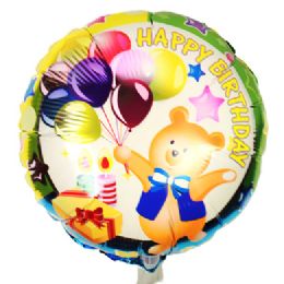 144 Wholesale Happy Birthday Balloon