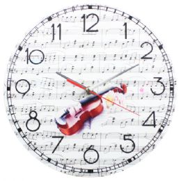 24 Wholesale Guitar Clock