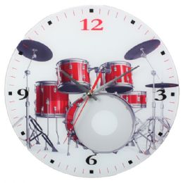 24 Wholesale White Clock With Drums