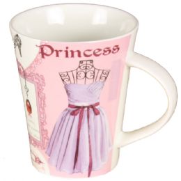 72 Wholesale Coffee Mug Princess Style