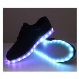 12 Pairs Led Shoes Kids Mix Size - LED Party Supplies